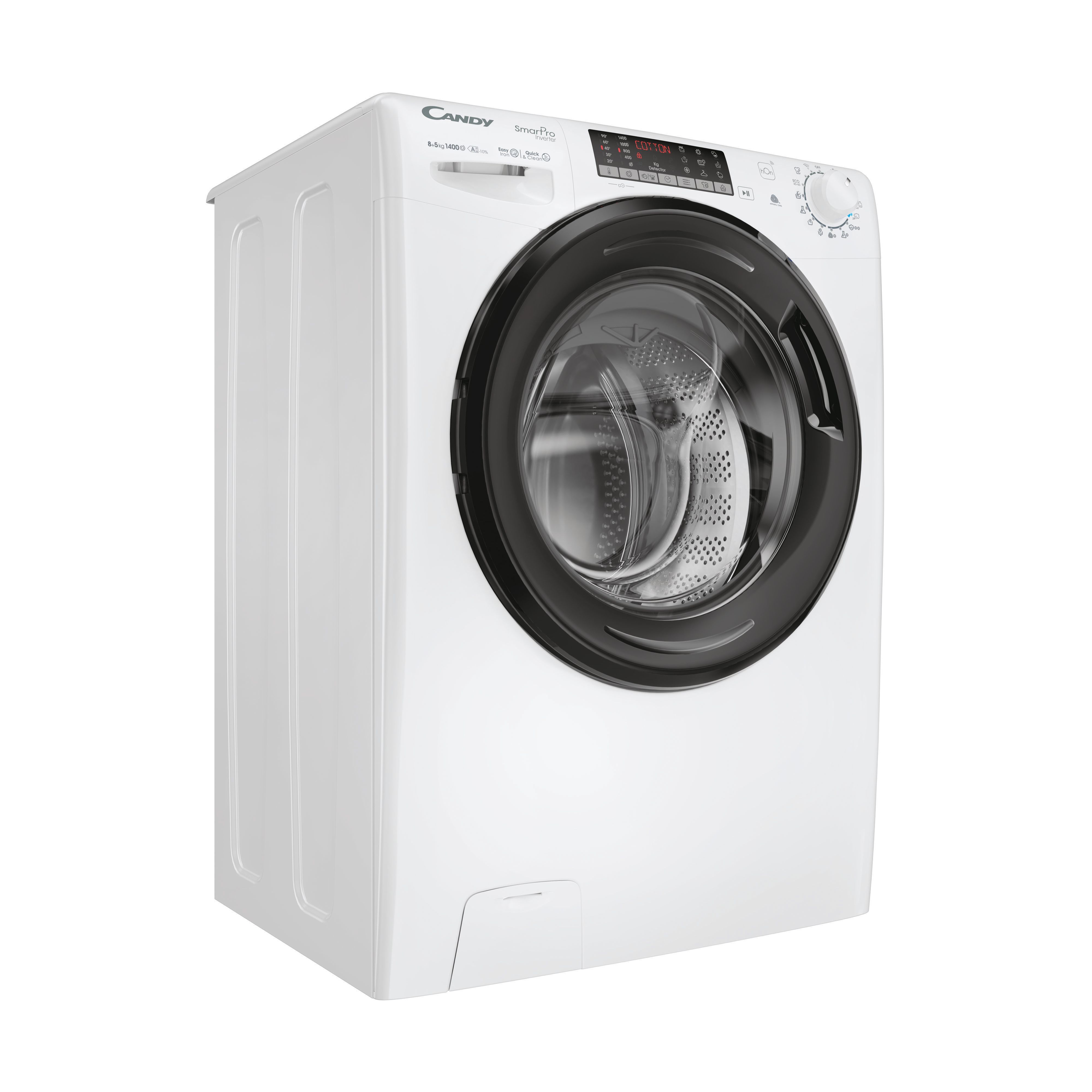 Candy CSOW 4856TWMB6-S Elöltöltős mosó-szárítógép - 8 kg, 1400 ford./perc, A, D Energiaosztály, WiFi + BT