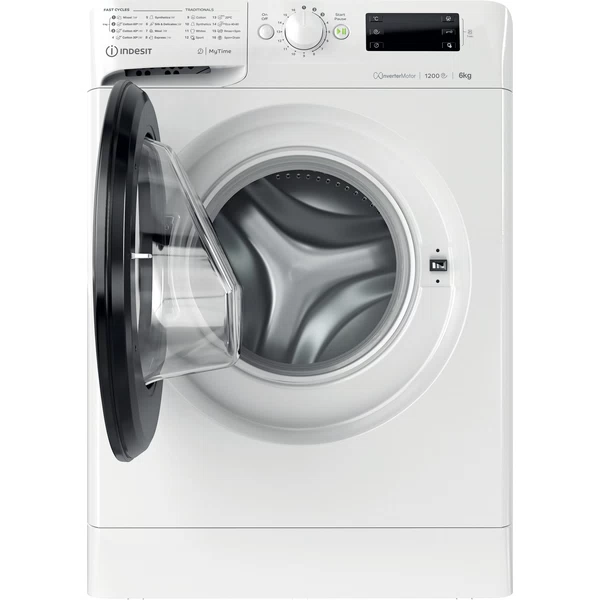 Indesit MTWSE 61294 WK EE Elöltöltős keskeny mosógép - 6 kg, 1200 ford./perc, C Energiaosztály 
