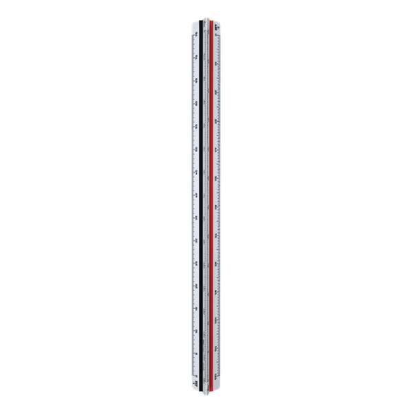 Aristo 30 cm "B" építész léptékvonalzó Aristo 30 cm "B" építész léptékvonalzó