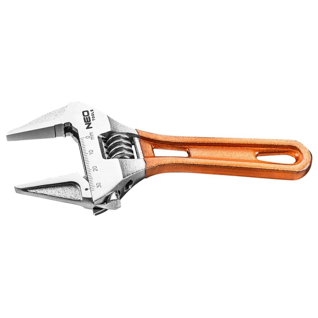 NEO Tools 0-32mm között állítható villáskulcs, 139mm hosszú (03-020)