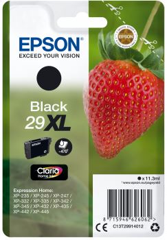 Epson 29XL Claria tintapatron fekete (C13T29914012) Epson 29XL Claria tintapatron fekete (C13T29914012)