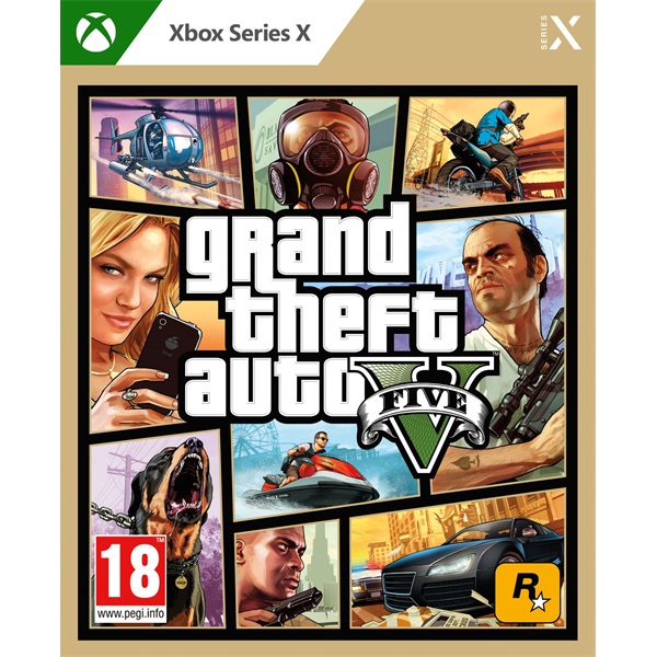 Grand Theft Auto V Xbox Series X játékszoftver Grand Theft Auto V Xbox Series X játékszoftver