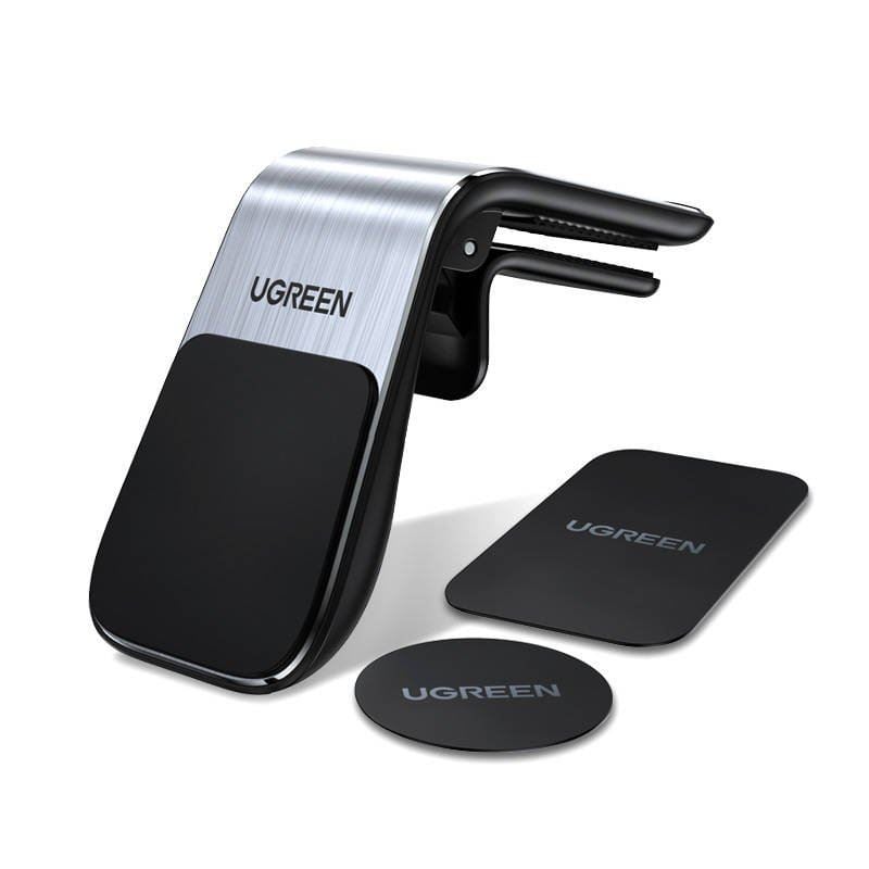 UGREEN LP290 mágneses autós tartó hűtőrácsra ezüst-fekete (80712) UGREEN LP290 mágneses autós tartó hűtőrácsra ezüst-fekete (80712)