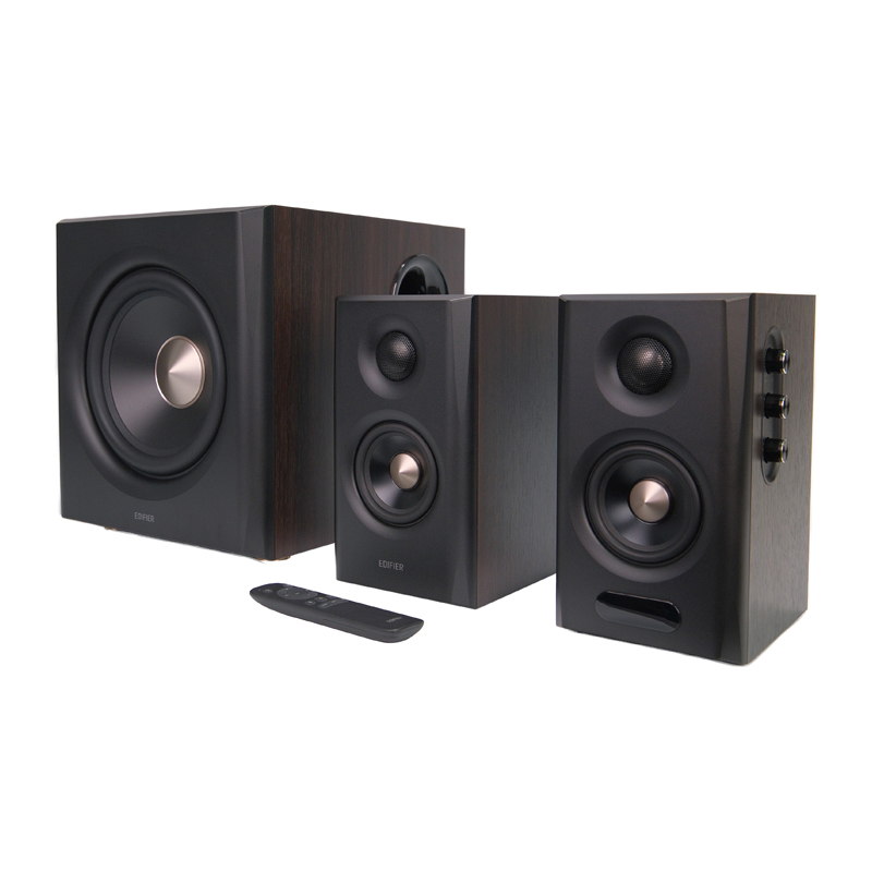 Edifier S355DB 2.1 hangszórók (barna)