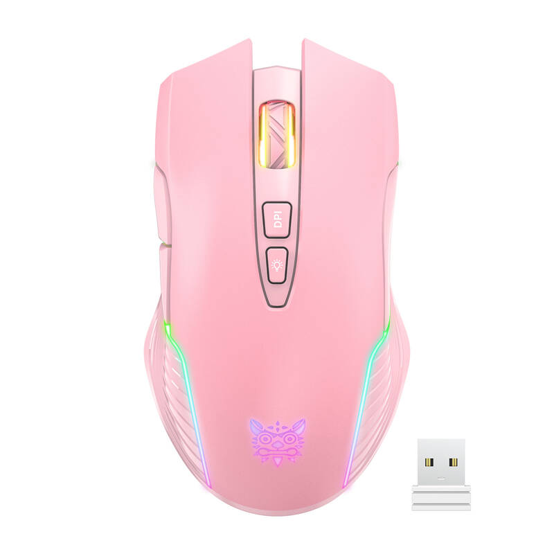 ONIKUMA CW905 Pink 2.4G Wireless Gaming Egér ONIKUMA CW905 Pink 2.4G Wireless Gaming Egér