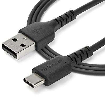 Startech.com USB-A - USB Type-C adat- és töltőkábel 2m fekete (RUSB2AC2MB) Startech.com USB-A - USB Type-C adat- és töltőkábel 2m fekete (RUSB2AC2MB)
