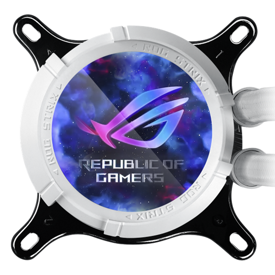  ASUS ROG STRIX LC III 360  ARGB LCD WHT   Vízhűtés