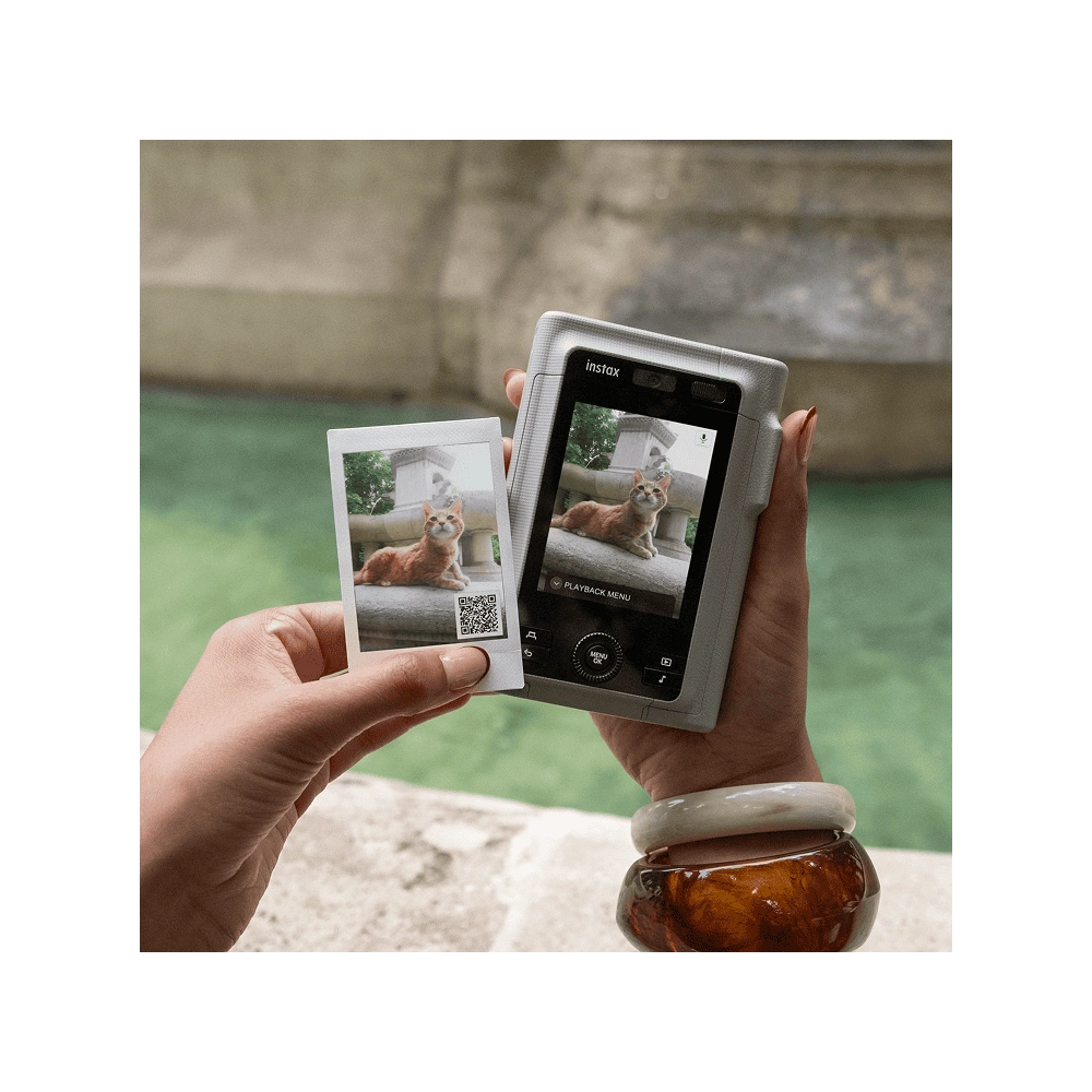 FUJIFILM INSTAX MINI LIPLAY+ Fényképezőgép Bézs