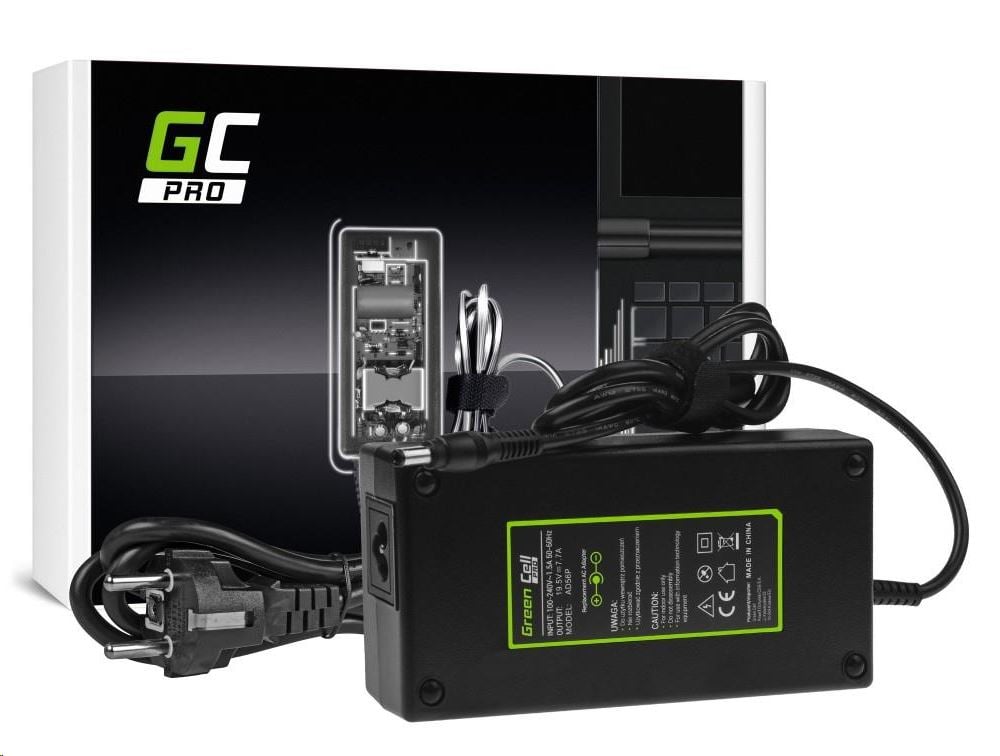 Green Cell PRO Notebook töltő 19.5V 7.7A 150W az Asus G550 G551 G73 N751 MSI GE (AD56P) Green Cell PRO Notebook töltő 19.5V 7.7A 150W az Asus G550 G551 G73 N751 MSI GE (AD56P)
