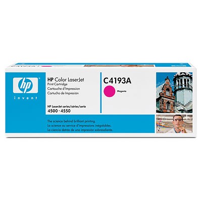 HP C4193A bíbor toner