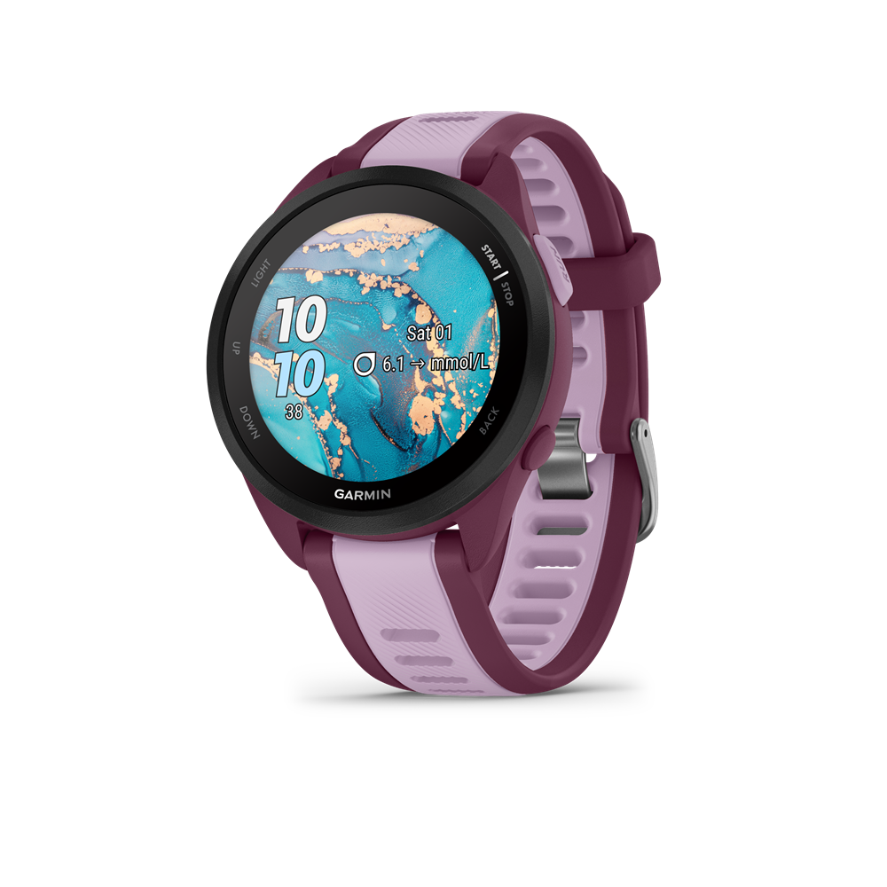 Garmin Forerunner 165 Music Lila bogyó okosóra Garmin Forerunner 165 Music Lila bogyó okosóra