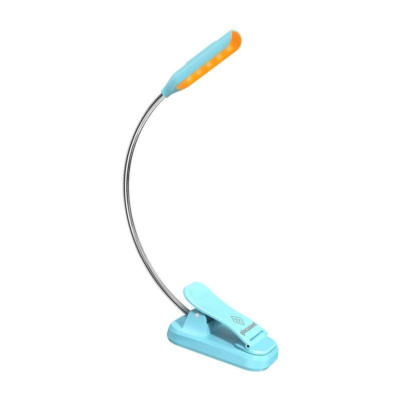 Glocusent mini GLCSNTBL103B csíptethető könyvvilágítás USB-C Vezeték nélküli lámpa Kék Glocusent mini GLCSNTBL103B csíptethető könyvvilágítás USB-C Vezeték nélküli lámpa Kék
