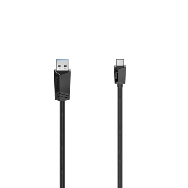 Hama 200651 USB 3.1 Type-C- USB A fekete 0,75m adatkábel Hama 200651 USB 3.1 Type-C- USB A fekete 0,75m adatkábel