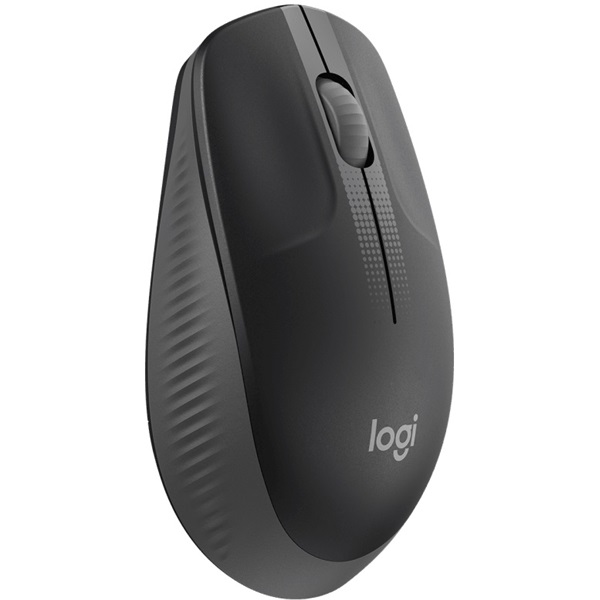 Logitech M190 teljes méretű vezeték nélküli optikai egér sötétszürke-fekete (910-005905) Logitech M190 teljes méretű vezeték nélküli optikai egér sötétszürke-fekete (910-005905)