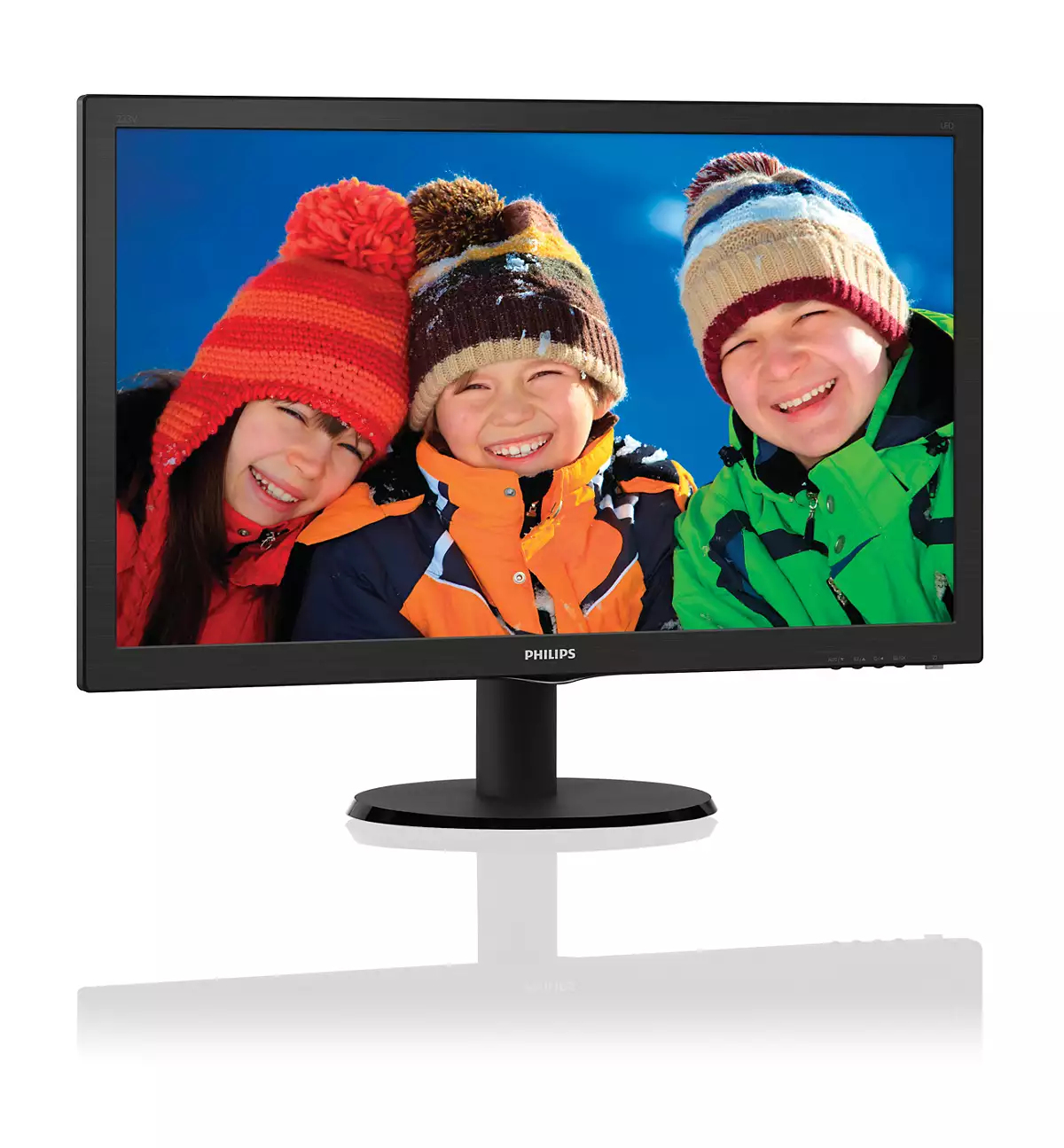 Philips 21.5" 223V5LSB2/10 Monitor - 1920x1080, VA, FHD, 5ms, Fekete