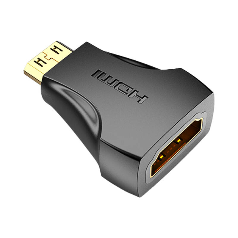 Female HDMI to Male Mini HDMI Adapter Vention AISB0 (Black)