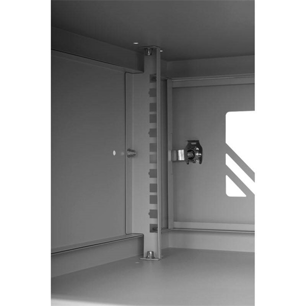 Stalflex 4U fali rack szekrény 19" 450mm szürke (RC19-4U-450GG)