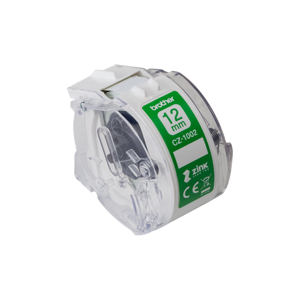 Brother CZ-1002 színes folytonos szalagtekercs (12mm) White 5m Brother CZ-1002 színes folytonos szalagtekercs (12mm) White 5m