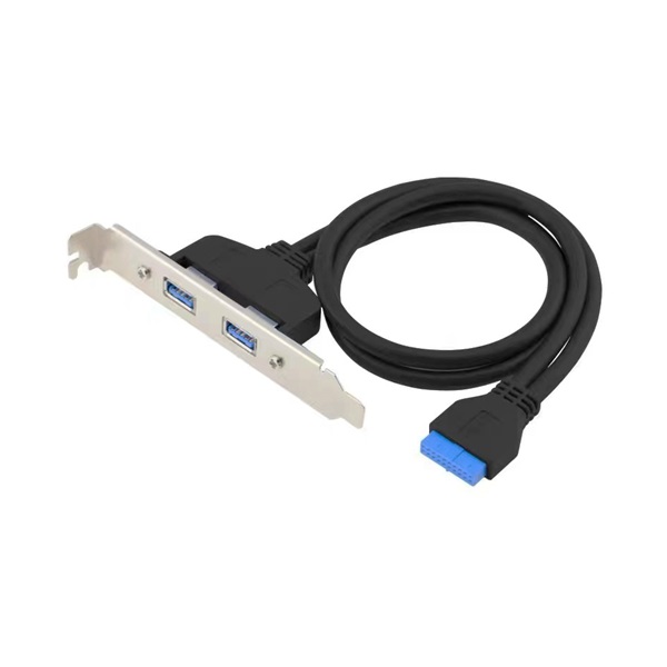 Conceptronic EMRICK11B 19pin USB to 2xUSB-A 3.2 Bővítőkártya   