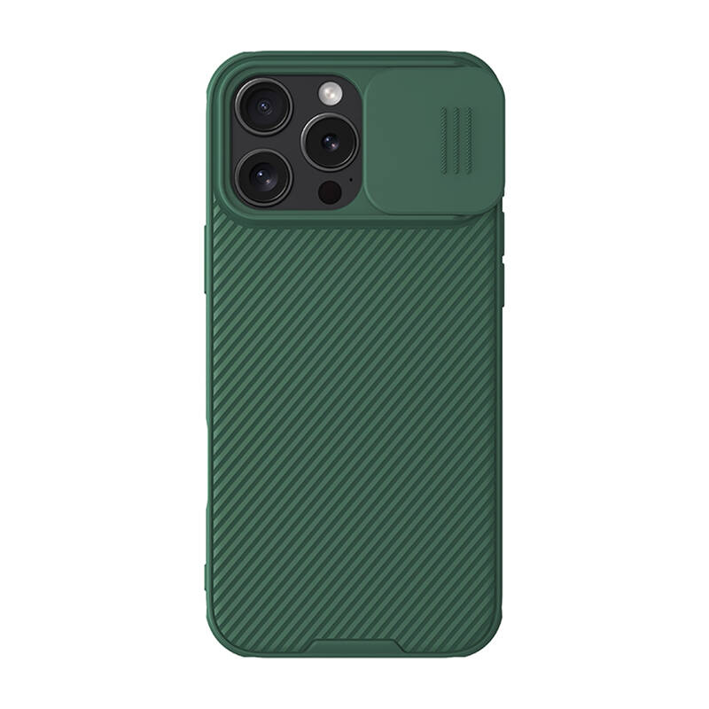 Etui Nillkin CamShield Pro iPhone 16 Pro Max (zielony) Etui Nillkin CamShield Pro iPhone 16 Pro Max (zielony)