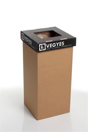 Recobin URE022 Mini újrahasznosított szelektív hulladékgyűjtő 20l fekete Recobin URE022 Mini újrahasznosított szelektív hulladékgyűjtő 20l fekete
