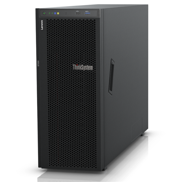 LENOVO torony szerver  ST550 (2.5"), 1x 10C S4210R 2.4GHz, 1x32GB, NoHDD, 9350-8i, XCC E, 1x750W.