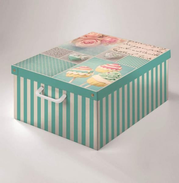 Lavatelli 660 Collection "Bon Bon" színes tárolódoboz (50x39x24cm) Lavatelli 660 Collection "Bon Bon" színes tárolódoboz (50x39x24cm)
