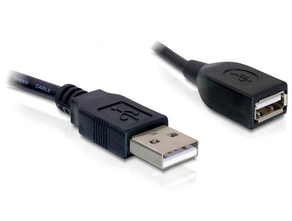 Delock DL82457 USB 2.0-A (apa/anya) hosszabbító kábel 15 cm Delock DL82457 USB 2.0-A (apa/anya) hosszabbító kábel 15 cm