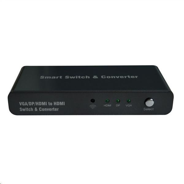 Roline HDMI/VGA/DP - HDMI adapter (14.01.3568-5) Roline HDMI/VGA/DP - HDMI adapter (14.01.3568-5)