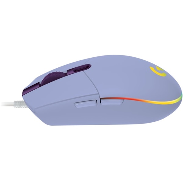 Logitech G203 LIGHTSYNC gaming egér lila (910-005853)