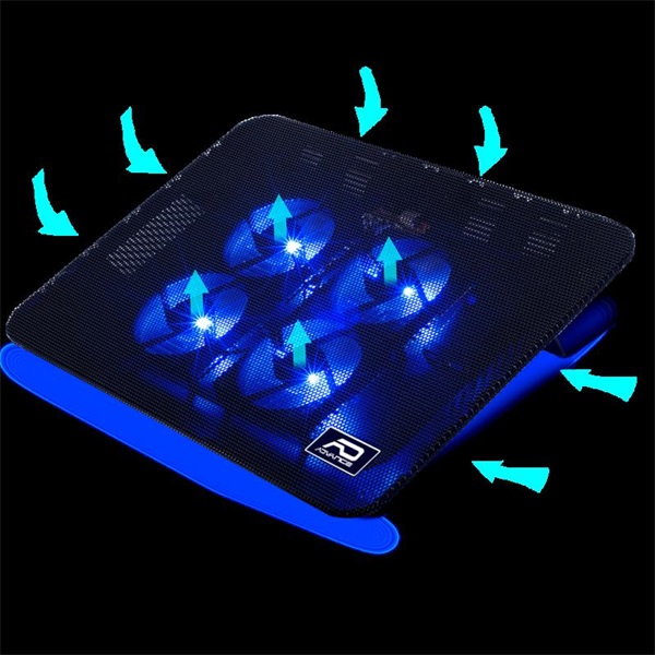 Advance   AIRSTREAM 17    17"-ig  4x80mm, 1500rpm, 1xUSB2.0 Notebook Hűtőpad Fekete