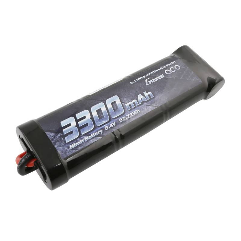 Gens Ace 3300mAh 8.4V NiMH Flat T-Dean akkumulátor Gens Ace 3300mAh 8.4V NiMH Flat T-Dean akkumulátor