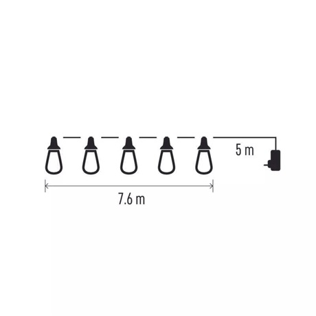 Emos DCPW04 PARTY FÉNYFÜZÉR