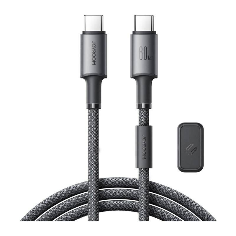 Kábel USB-C - USB-C Joyroom S-A50, 60W, 1.2m szary
