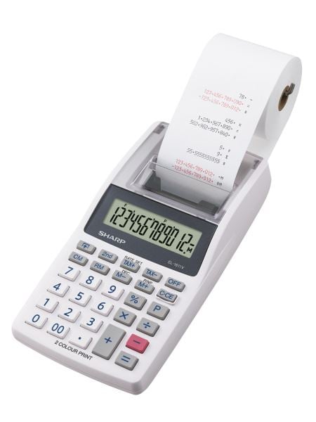 Sharp EL-1611V szalagos számológép