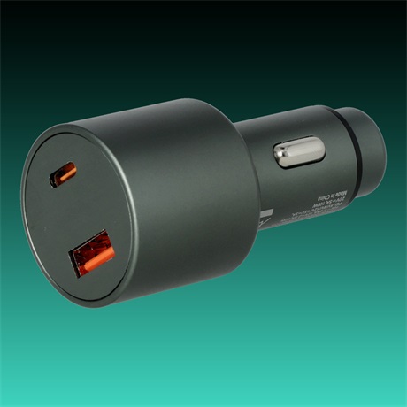 AVAX CC680B CARLY+ 140W USB A+Type C fekete autós töltő