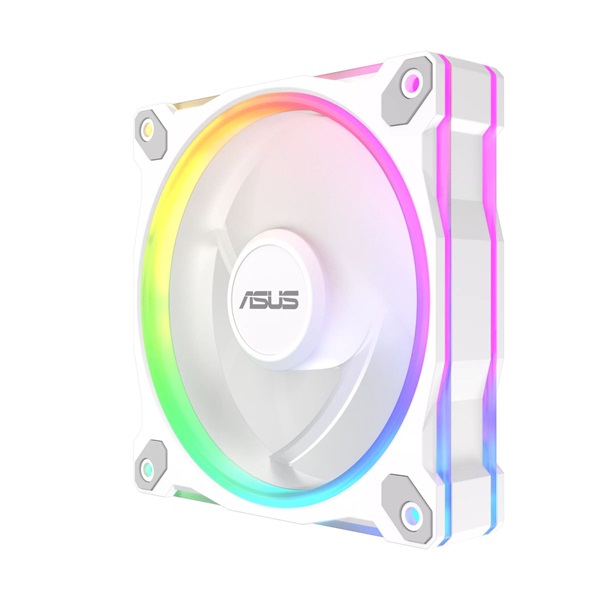 Asus Prime MR120 ARGB Reverse ház hűtő ventilátor Fehér