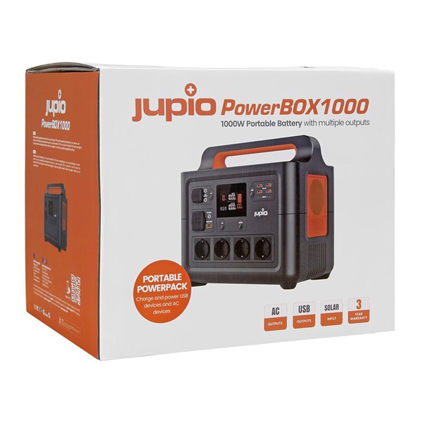 Jupio PowerBox 1000 hordozható erőmű