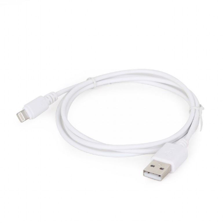 Gembird Cablexpert USB -> Lightning kábel 2m fehér (CC-USB2-AMLM-2M-W) Gembird Cablexpert USB -> Lightning kábel 2m fehér (CC-USB2-AMLM-2M-W)