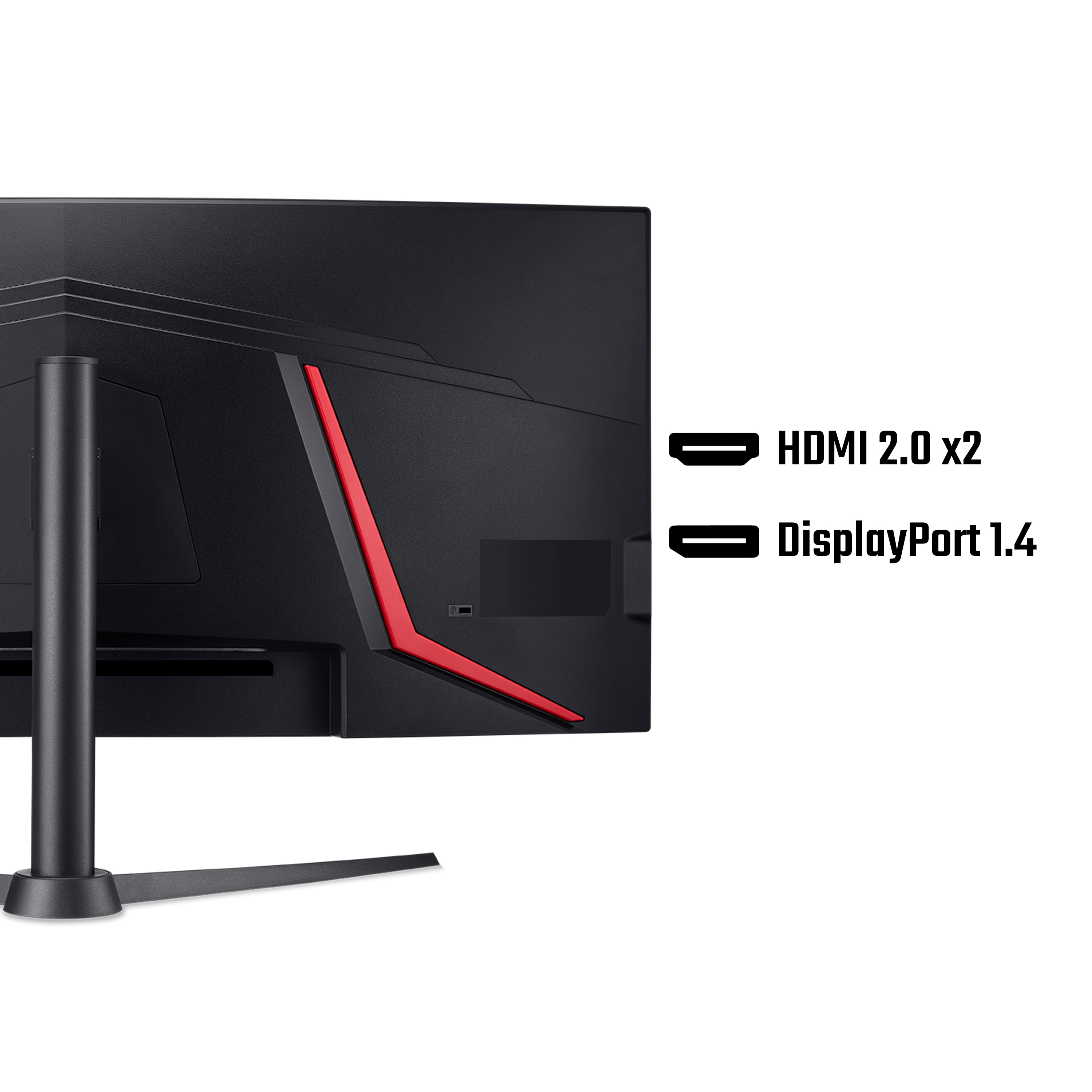 Acer 34" Nitro XZ340CUJ0BMIIPHXMonitor - 3440x1440, WQHD, LED, VA, 120Hz, 1ms, Ívelt, Hangszóró, ZeroFrame, Adaptive-Sync, Gamer, Fekete