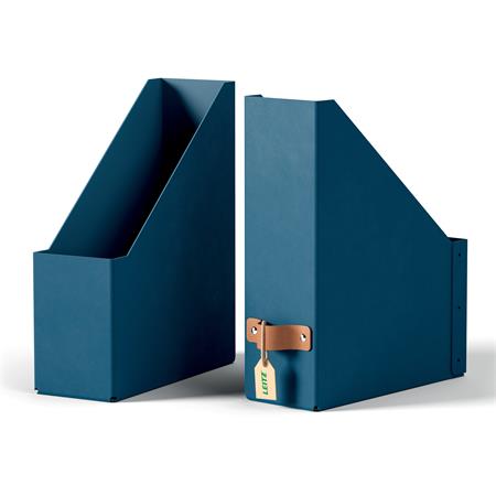 LEITZ  Puro karton 100 mm Iratpapucs Óceánkék