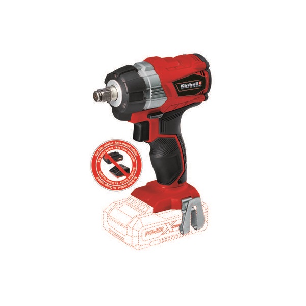 Einhell TE-CW 18 Li BL - Solo akkumulátoros ütvecsavarozó - akkumulátor és töltő nélkül