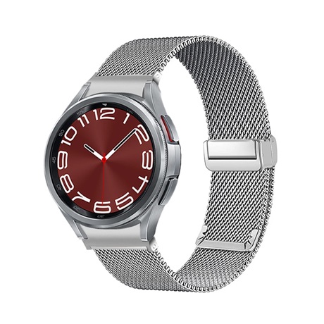 Mybandz 63270 CSATOS MILÁNÓI FÉM ÓRASZÍJ-SAMSUNG GALAXY WATCH 5-6-7/EZÜST/20MM