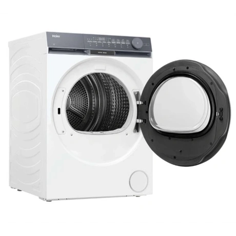 Haier HD80-CQ387U1-S Hőszivattyús szárítógép Fehér/Fekete - 8 kg, C energiaosztály