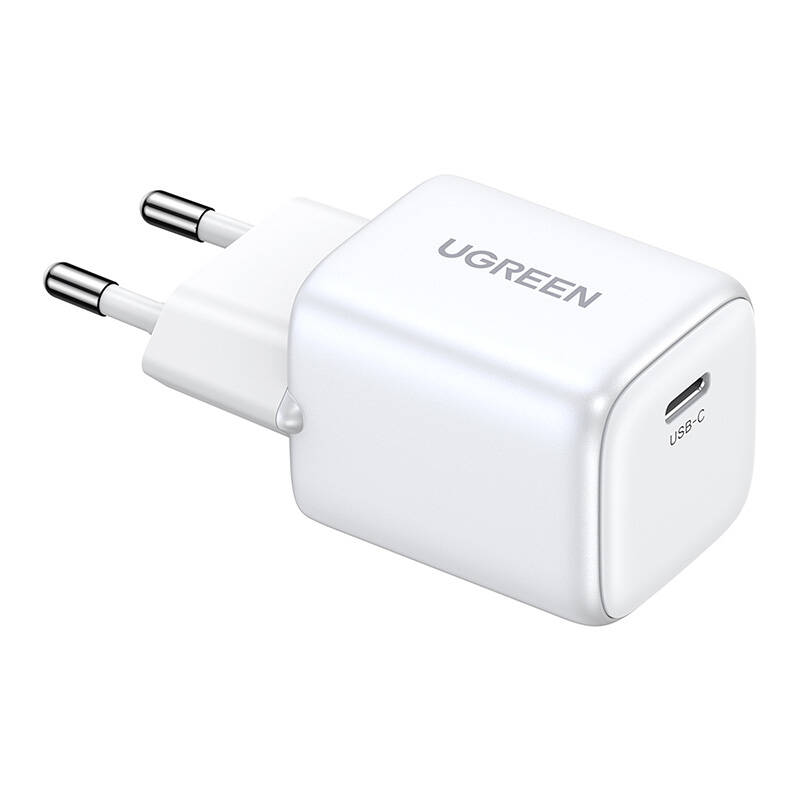 Charger UGREEN 15324 Nexode mini, USB-C, PD3.0, QC4.0, GaN, 20W (white) Charger UGREEN 15324 Nexode mini, USB-C, PD3.0, QC4.0, GaN, 20W (white)
