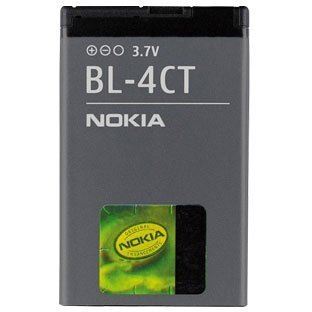 Nokia BL-4CT 860mAh Li-ion akkumulátor (gyári,csomagolás nélkül) Nokia BL-4CT 860mAh Li-ion akkumulátor (gyári,csomagolás nélkül)