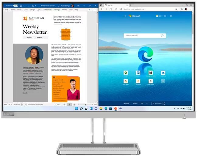 Lenovo L27i-40 27"  IPS WLED monitor