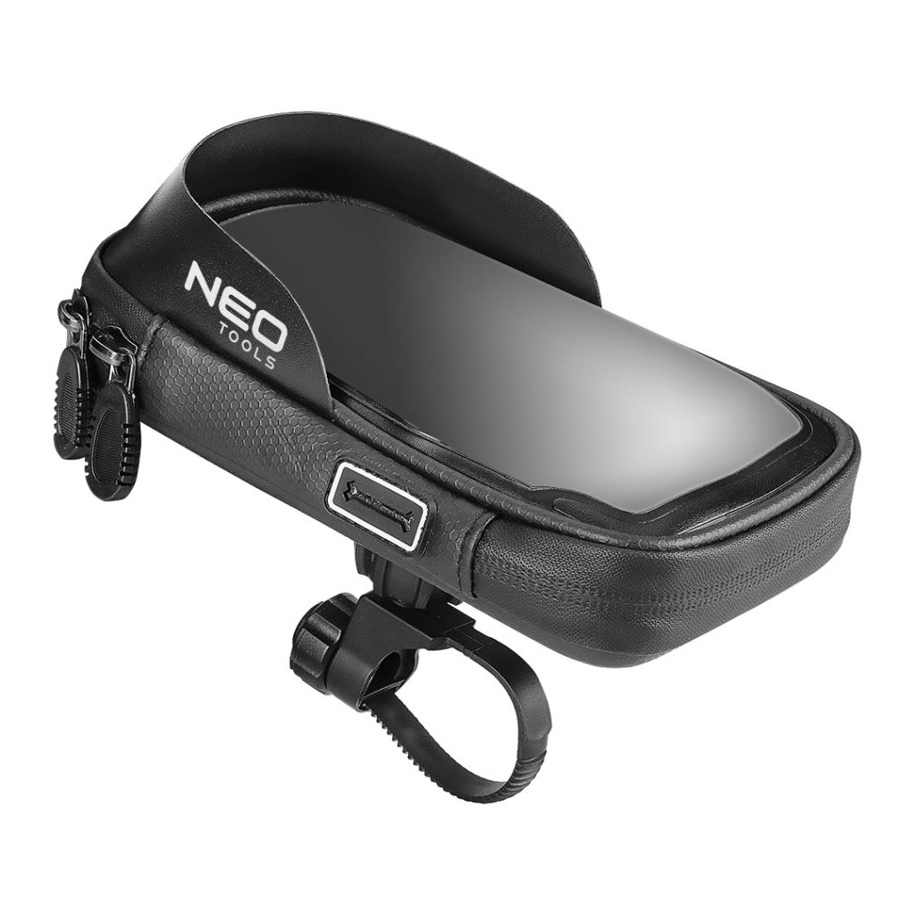 NEO Tools 91-001 Vízálló kerékpáros táska telefontartóval  