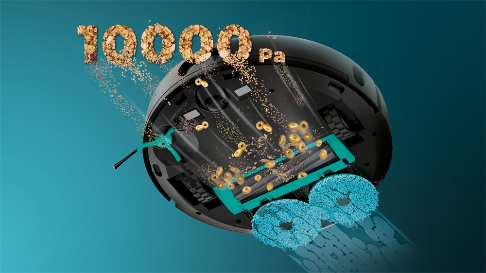 Conga 9590 Spin Revolution Ultra Power Home Robotporszívó Fekete