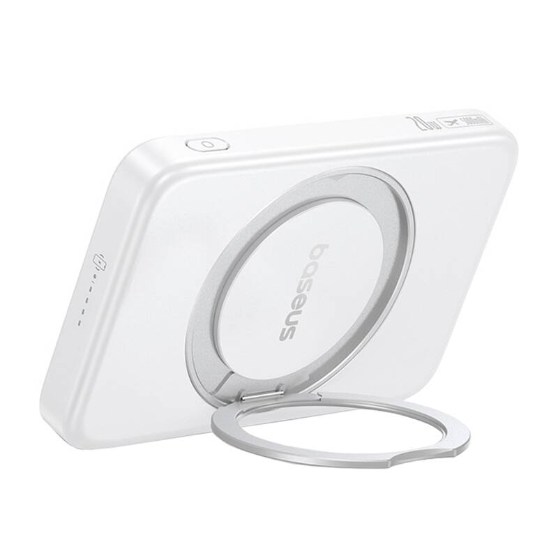 Baseus PicoGo Qi2 5000mAh 20W mágneses powerbank állvánnyal